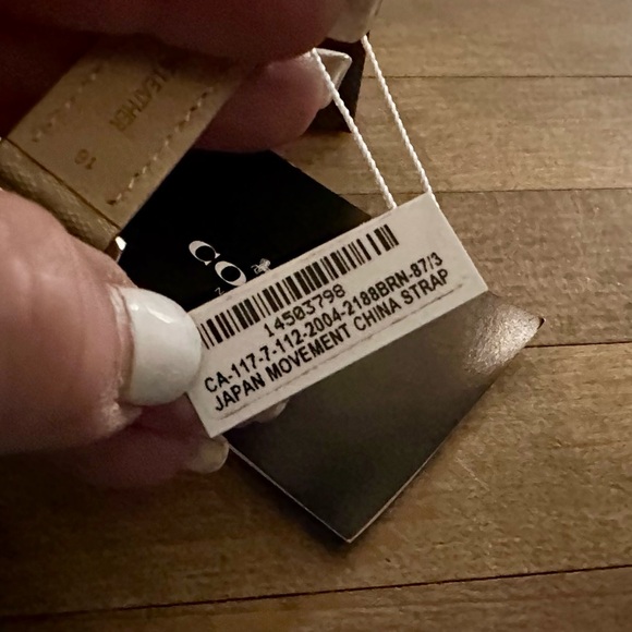 Coach Ivory Ruby Watch, 32 Mm Signature Canvas Wristwatch - Picture 11 of 16